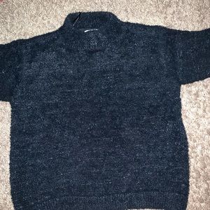 Black/dark blue sparkling sweater
